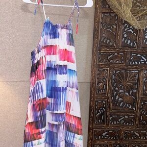 Sleeveless A line Anthropologie dress